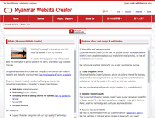 Tablet Screenshot of myanmarwc.com